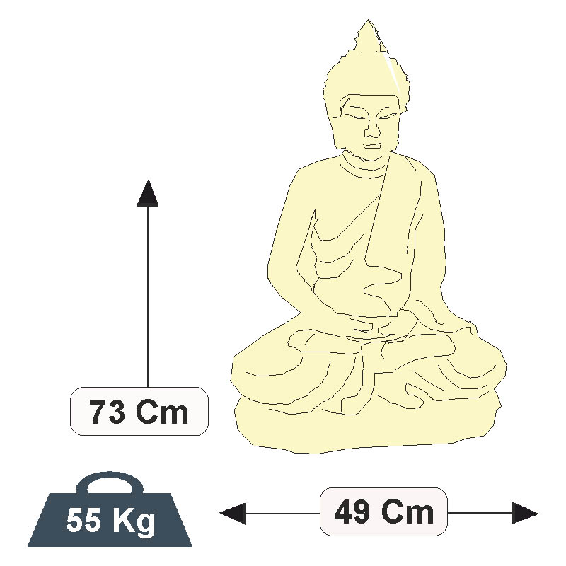 BUDA SERENO (CENIZA)