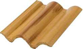 TEJA DE HORMIGON RUSTICA TABACO PMS