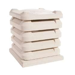 ARO ASPIRADOR ESTATICO 40X40 BCO.