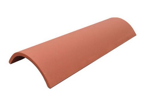 TEJA CURVA PEQUEÑA ROJA DE 20 CM. PG