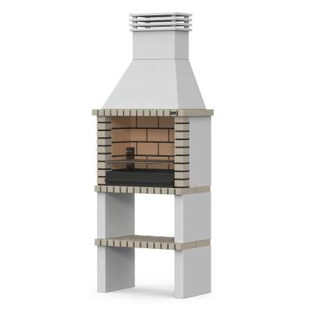 BARBACOA ALVOR 86X47X225CM CON BRASERO**