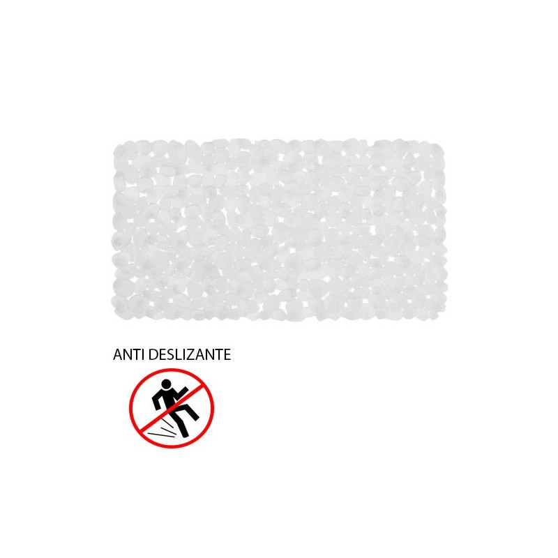 ALFOMBRA BAÑO 69X36 TRANSP.