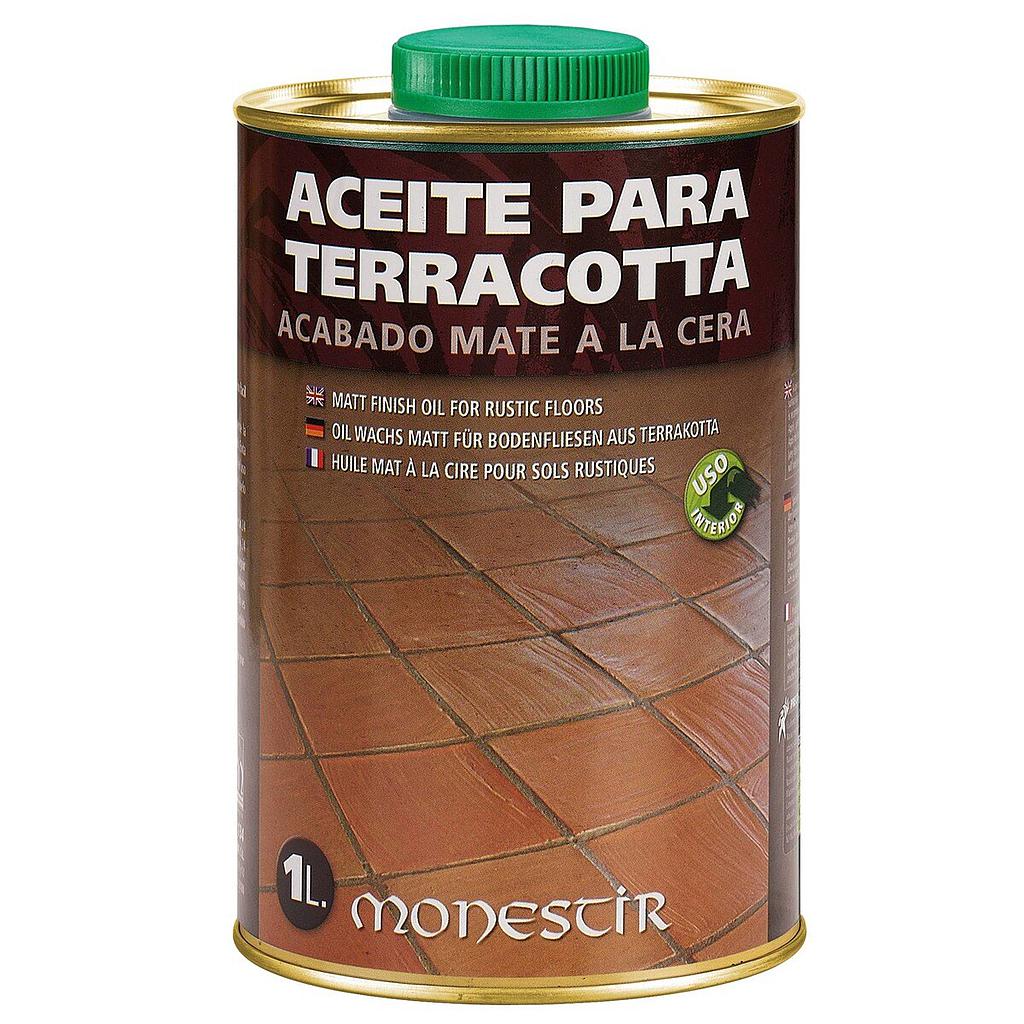 ACEITE TERRACOTA MATE A LA CERA 1L