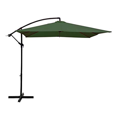 PARASOL ALUMINIO CARACAS RED.300X8X38 VERDE