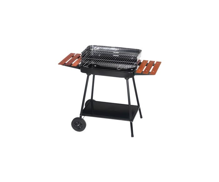 BARBACOA RECTANGULAR 60-40 INOX + JGO. BROCHET
