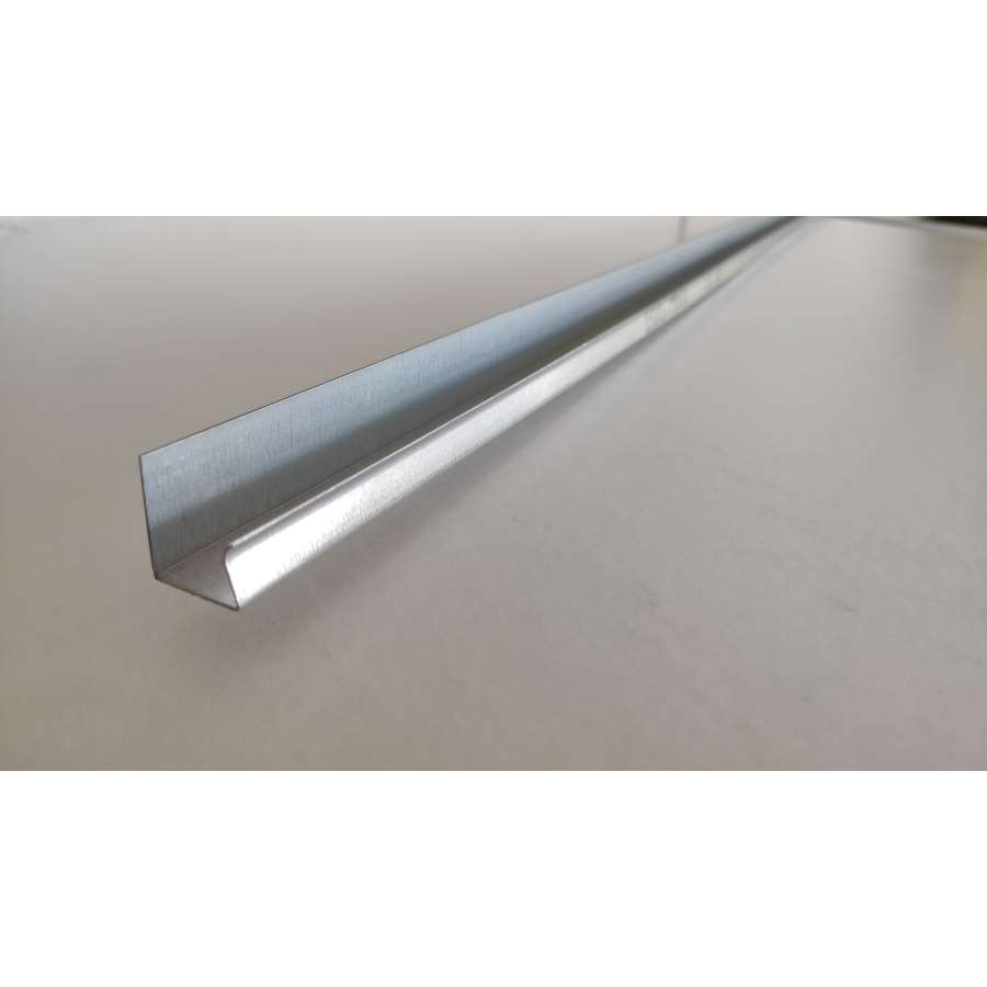 PERFIL ACERO CANAL CLIP L3000