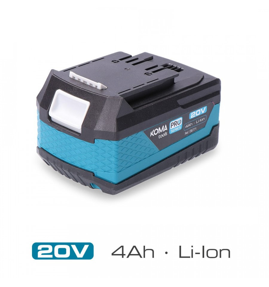 BATERIA LITIO 20V 4.0 AH KOMA TOOLS PRO SERIES BATTERY EDM