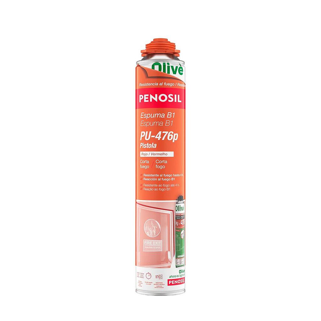 ESPUMA PU IGNÍFUGA PISTOLA PENOSIL 750ML